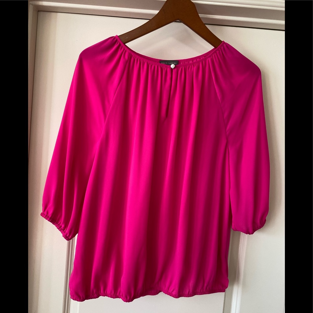 Vince Camuto Pink blouse size medium